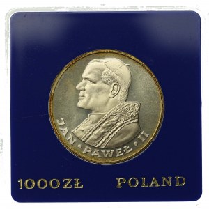 Polská lidová republika, 1000 zlotých 1983, Jan Pavel II (123)