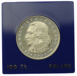 PRL, 100 zl. 1976, Casimir Pulaski (127)