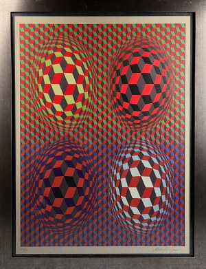 Victor VASARELY (1906 Pécs - 1997 Paryż), Kompozycja