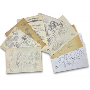 Franciszek STAROWIEYSKI (1930 - Warsaw), Teka 10 drawings