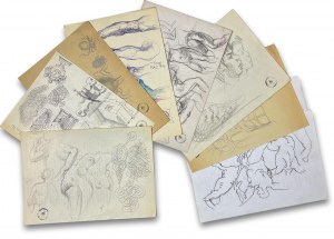 Franciszek STAROWIEYSKI (1930 - Warsaw), Teka 10 drawings