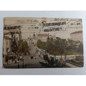 CARTOLINA VARSAVIA KRAKOWSKIE PRZEDMIEŚCIE, FRANCOBOLLO 1931, FRANCOBOLLO COSTRUIAMO NAVI DA GUERRA
