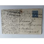 CARTOLINA VARSAVIA KRAKOWSKIE PRZEDMIEŚCIE, FRANCOBOLLO 1931, FRANCOBOLLO COSTRUIAMO NAVI DA GUERRA