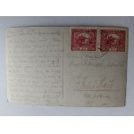 CARTOLINA FOTOGRAFICA DI POLA NEGRI, FRANCOBOLLO, FRANCOBOLLO 1920