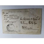 POCZTÓWKA LWÓW, RYNEK, STEMPEL, 1915 R