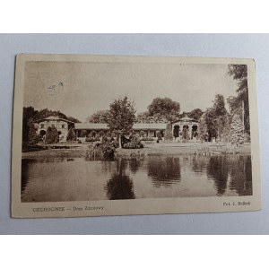 POSTCARD CIECHOCINEK SPA HOUSE, 1926, STAMP, STAMPED