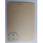 KARTA OLGA DRAHONOWSKA MAŁKOWSKA, POCZTA HARCERSKA, HARCERKA, HARCERSTWO, PIECZĄTKA