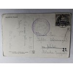CARTE POSTALE POLONAISE PEINTURE STACHIEWICZ, OCTOBRE, TIMBRE BĄDKOWO KOŚCIELNE