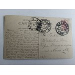 POSTCARD POLISH PAINTING MAKOWSKI, FAIRY TALE, STAMP, STAMP, PRE-WAR 1906