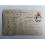 POSTCARD PAINTING HOESSLIN EVENING SILENCE, STAMP, STAMP, PRE-WAR
