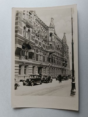 POSTCARD WARSAW, TETAR KAMERALNY STREET FOKSAL