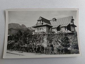 POSTCARD ZAKOPANE REST HOUSE OF THE POLISH TEACHERS' UNION