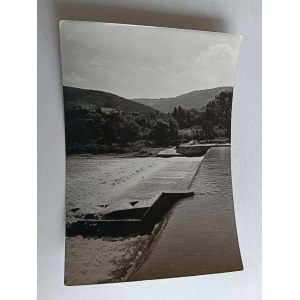 POCZTÓWKA PRL ZARABIE JAZ NA RZECE RABIE