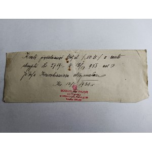 BILL OF SALE KRAKOW, BOGUSLAW PAJOR, NOTARY 1934