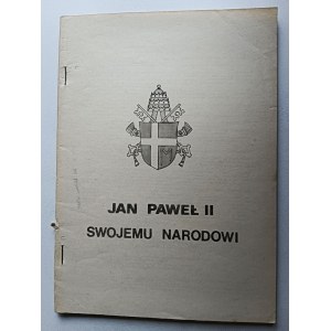 Jan Paweł II swojemu narodowi, Wizyta Jana Pawła II 1983