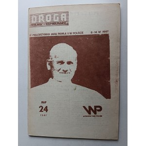 III Pielgrzymka Jan Paweł II w Polsce, Wizyta Jana Pawła II 1987
