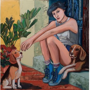 Anna MARCINIAK (ur. 1984), Popołudnie na Bałkanach, 2025