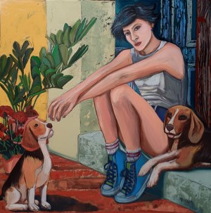 Anna MARCINIAK (ur. 1984), Popołudnie na Bałkanach, 2025