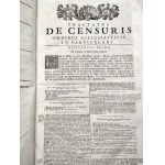 Martini Bonacinae Mediolanensis - Opera Omnia - Venetiis 1754