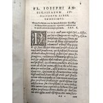 Józef Flawiusz - Dawne dzieje Izraela - Tom II, Lugduni 1555 rok [ renesansowa oprawa], ( Josephus Flavius - Operum)