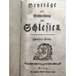 [Silesia] - Zimmermann Friedrich Albert - Beyträge zur Beschreibung von Schlesien, Brzeg 1795 [ Wrocław, Duchy of Wrocław, Namysłów, Sieradz, Uraz, History of the Dukes of Wrocław].