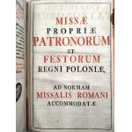 Missale Romanum - Mszał Rzymski z rycinami Bartłomieja Strachowskiego, Wrocław 1738 [ Bartłomiej Strachowski, Wratislaviensis, Lubliniec]