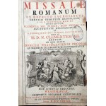 Missale Romanum - Mszał Rzymski z rycinami Bartłomieja Strachowskiego, Wrocław 1738 [ Bartłomiej Strachowski, Wratislaviensis, Lubliniec]