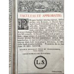 Missale Romanum - Mszał Rzymski z rycinami Bartłomieja Strachowskiego, Wrocław 1738 [ Bartłomiej Strachowski, Wratislaviensis, Lubliniec]