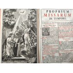 Missale Romanum - Mszał Rzymski z rycinami Bartłomieja Strachowskiego, Wrocław 1738 [ Bartłomiej Strachowski, Wratislaviensis, Lubliniec]