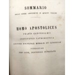 Liguori A. - Works - Theologia Moralis Vol.1-3, Homo Apostolicus, Praxis Confessaris, Institutio Catechesrica, Epitomae, Torino 1880 [ parchment binding].