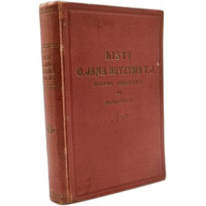 Listy O. Jan Beyzyma - apostoła trędowatych na Madagaskarze - Kraków 1927 [ misje Afryka]