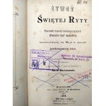 Mścichowski Z. - Żywot Świętej Ryty - patronki rzeczy nadzwyczajnych - Warszawa 1900
