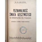 Stepa J. - Poznawalność świata rzeczywistego w oświetleniu Św. Tomasza - Lwów 1930
