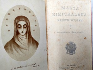 Maria Immaculata unser Vorbild, Meditationen eines Nazarethaners, Krakau 1910 [ Gebetbuch ].