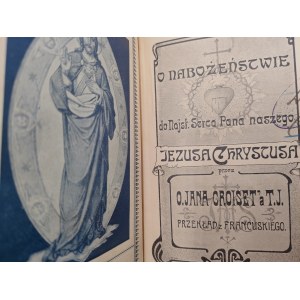 Croiset J. - O nabożeństwie do Najsłodszego Serca Pana naszego Jezusa Chrystusa, Kraków 1903 [ modlitewnik]