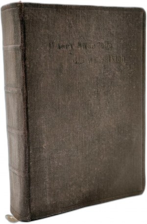 Four Gospels for All, translation by Jakób Wujek, translated by Jan Korzonkiewicz, Krakow 1931