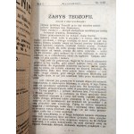 Wyzwolenie - mensile dedicato allo studio dei regni segreti dell'anima, alla riforma della vita e alla coltivazione della cultura spirituale superiore - Cieszyn 1920, n. 9/10, anno I [ rivista].