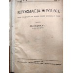 Reformacja w Polsce - czasopismo , nr 33 - 40 , 1937 - 39 rok [ redakcja Stanisław Kot]
