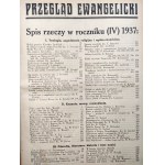 Przegląd ewangelicki rok IV, V, 1937 / 38, Warszawa , Bydgoszcz, Łódź