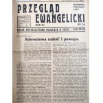 Przegląd ewangelicki rok IV, V, 1937 / 38, Warszawa , Bydgoszcz, Łódź