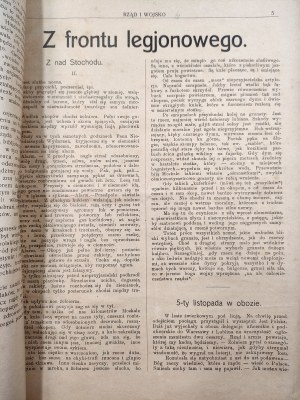 Government and Army - No. 8 of January 10, 1917, Warsaw [News from the Front - Polish Legions, Speech of General V. Beseler].