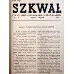 Szkwał - Czasopismo Ligi Morskiej i Kolonialnej - nr 6-7, sierpień - wrzesień 1935 [ MS Piłsudski, marynistyka]