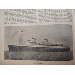Szkwał - Czasopismo Ligi Morskiej i Kolonialnej - nr 6-7, sierpień - wrzesień 1935 [ MS Piłsudski, marynistyka]