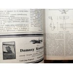 Czasopismo Lotnik kompletny rocznik II, 1925 rok - Organ Związku Lotników Polskich - Polskie Siły Powietrzne [ Lotnictwo cywilne i wojskowe] , Poznań 1924 [Fotografia PSZ]
