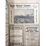Czasopismo Lotnik kompletny rocznik II, 1925 rok - Organ Związku Lotników Polskich - Polskie Siły Powietrzne [ Lotnictwo cywilne i wojskowe] , Poznań 1924 [Fotografia PSZ]