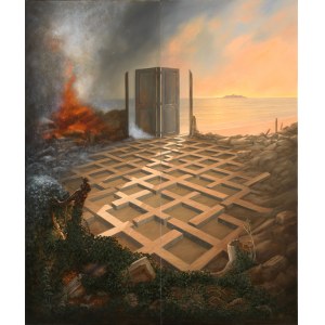 Monica Fagan (b. 1946), Le Choix d'un Monde Nouveau