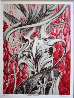 Patricia Cronier Zohar, Masque d'oiseau