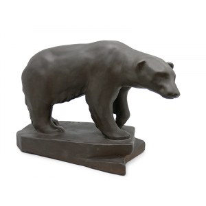 Figura niedźwiedzia polarnego na krze