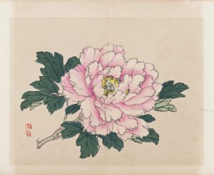 Kōno Bairei (1844-1895), wyd. Yamada Shinzaburo, Piwonia, Kioto, 1913 r.