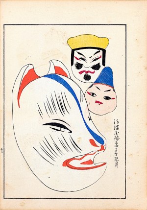 Shimizu Seifu (1851-1913), Maski, Kioto, 1911